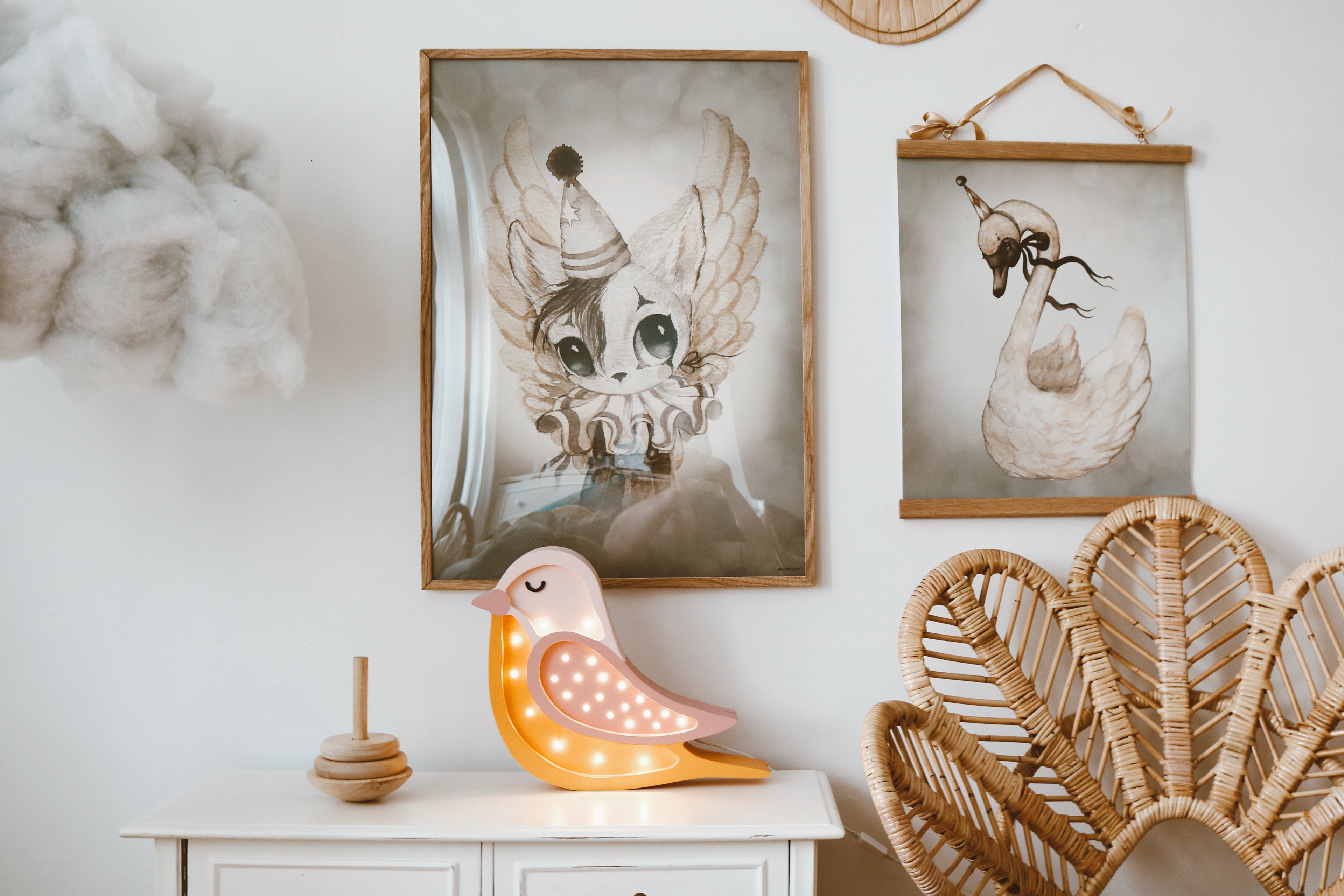 Little Lights Bird Lamp