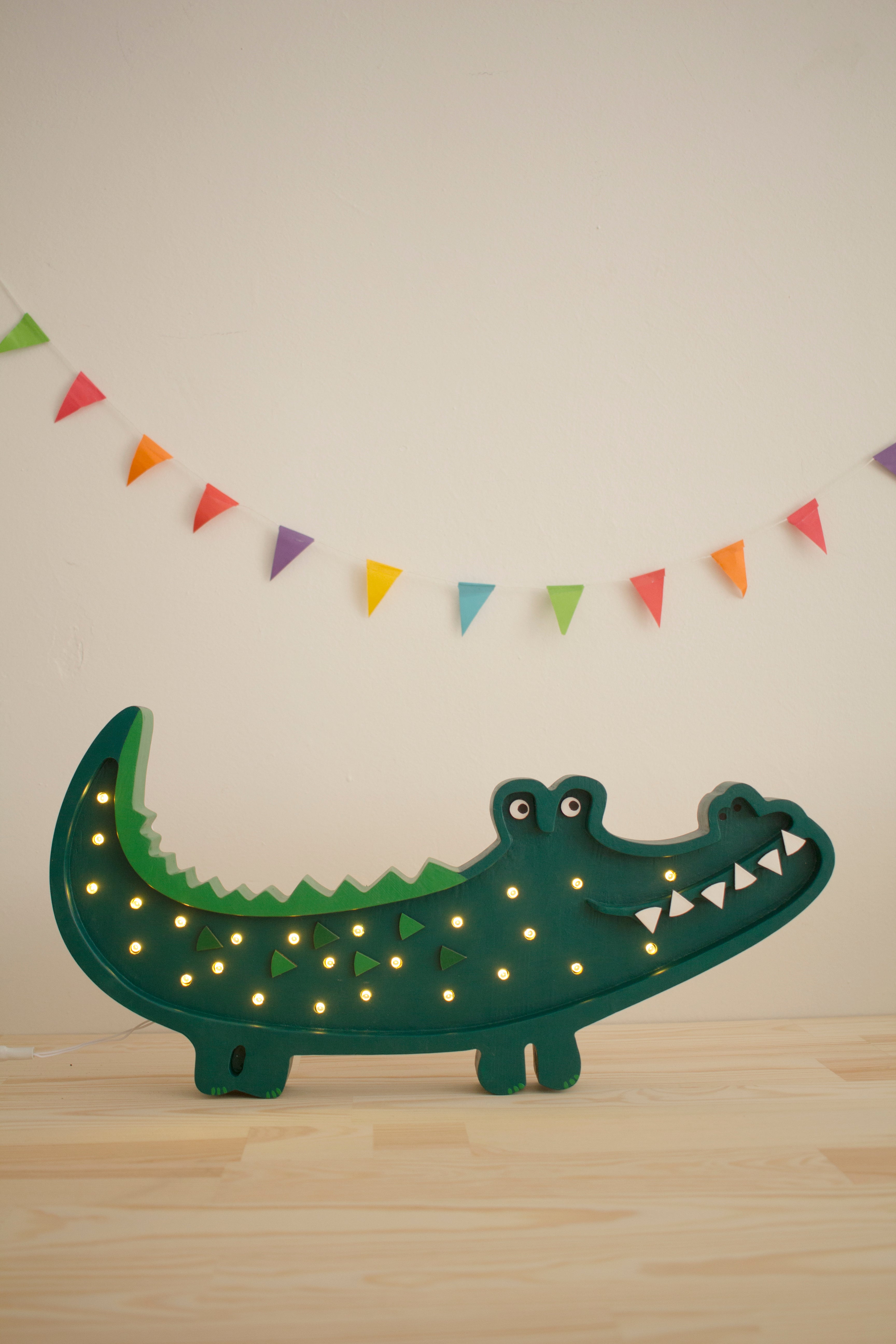 Little Lights Crocodile Lamp