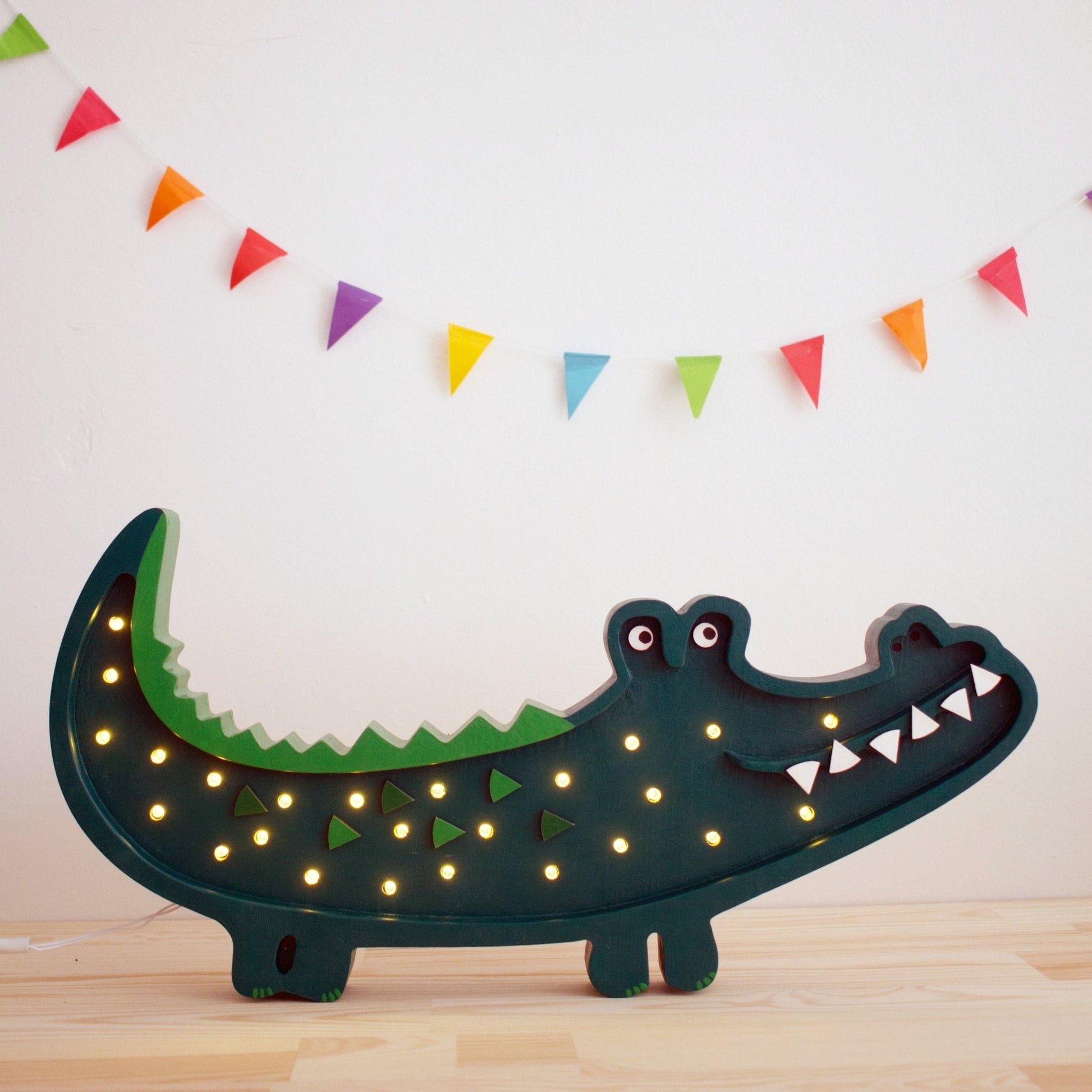 Little Lights Crocodile Lamp - Blissfully Lavender BoutiqueLittle Lights US