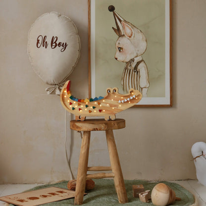 Little Lights Crocodile Lamp - Blissfully Lavender BoutiqueLittle Lights US