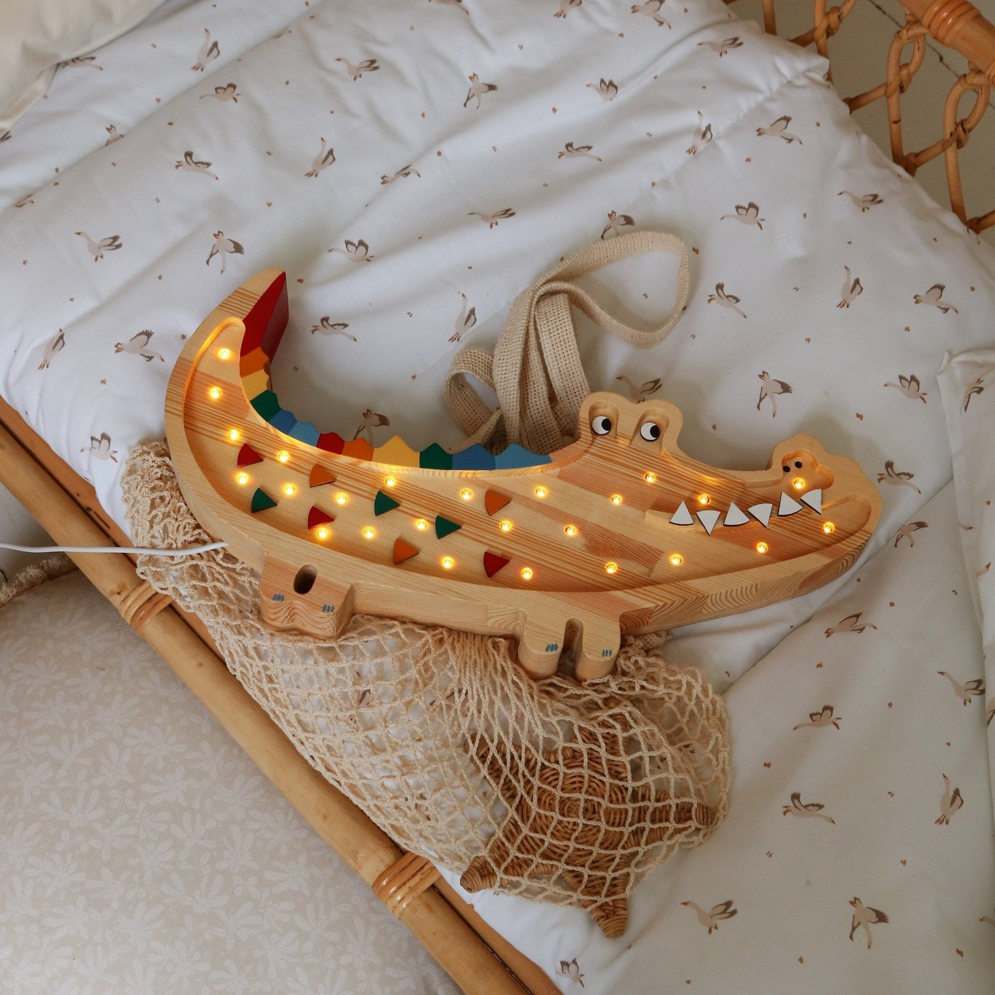 Little Lights Crocodile Lamp - Blissfully Lavender BoutiqueLittle Lights US