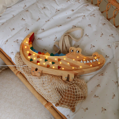 Little Lights Crocodile Lamp - Blissfully Lavender BoutiqueLittle Lights US