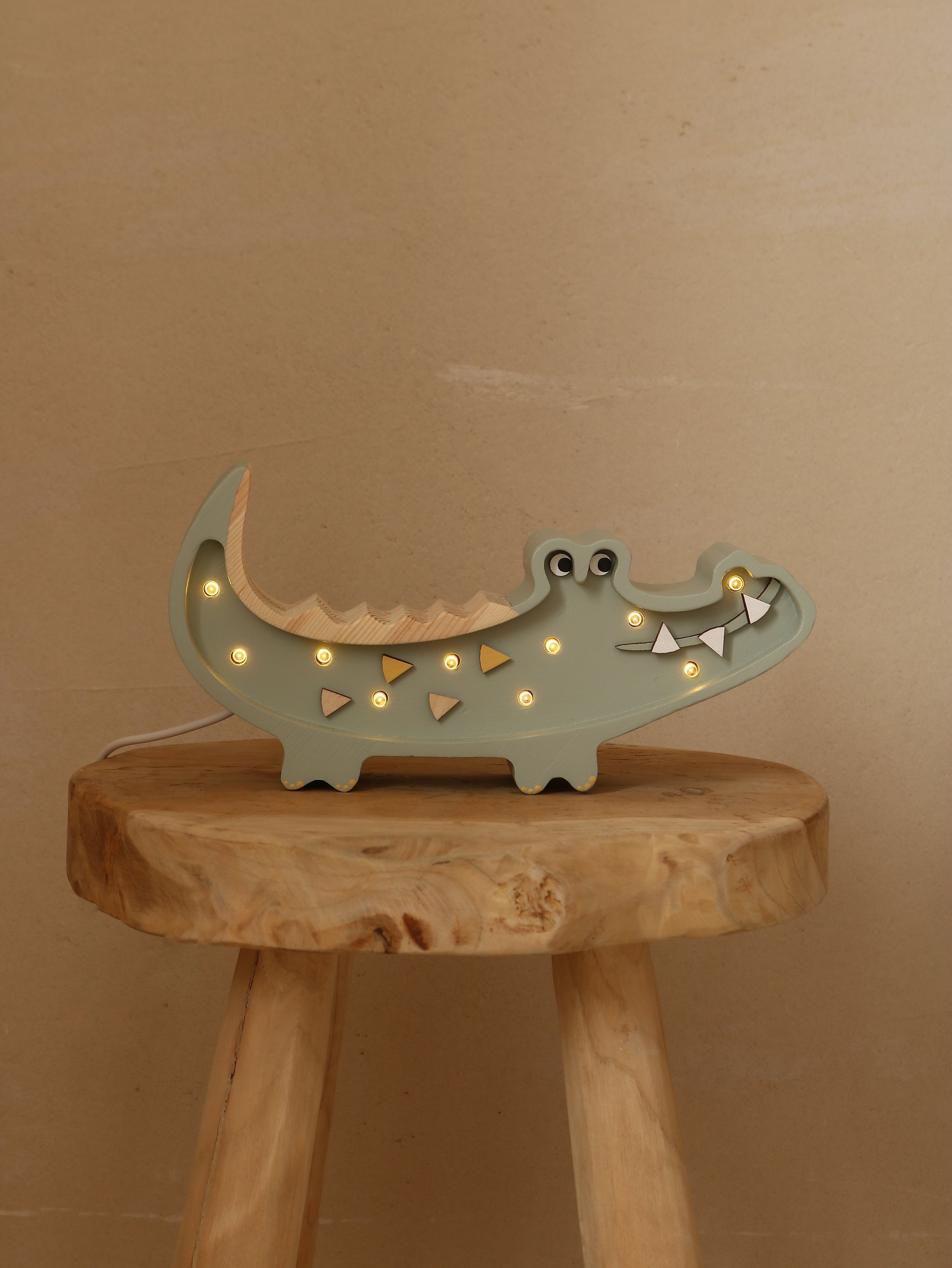 Little Lights Mini Crocodile Lamp