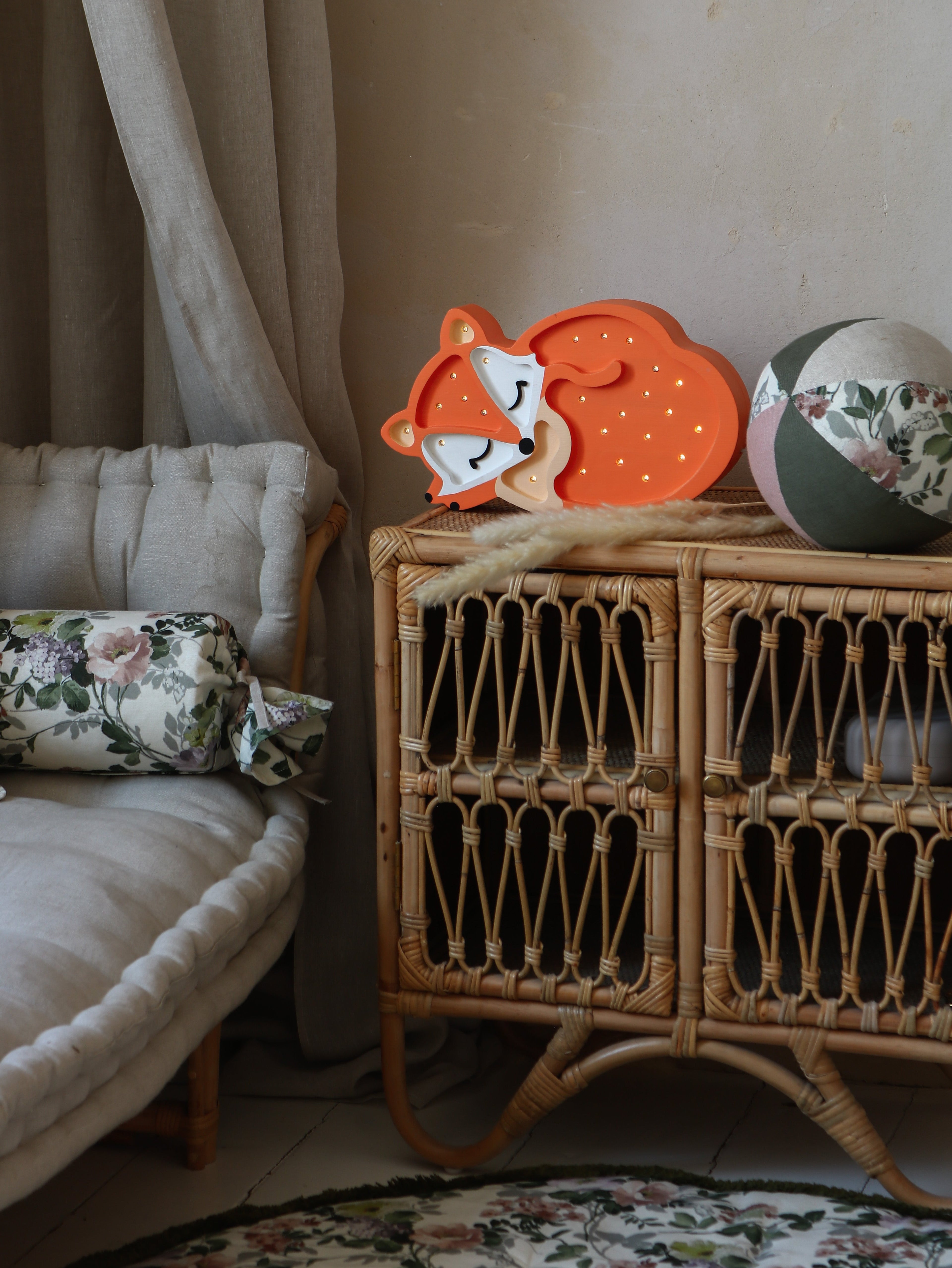 Little Lights Baby Fox Lamp