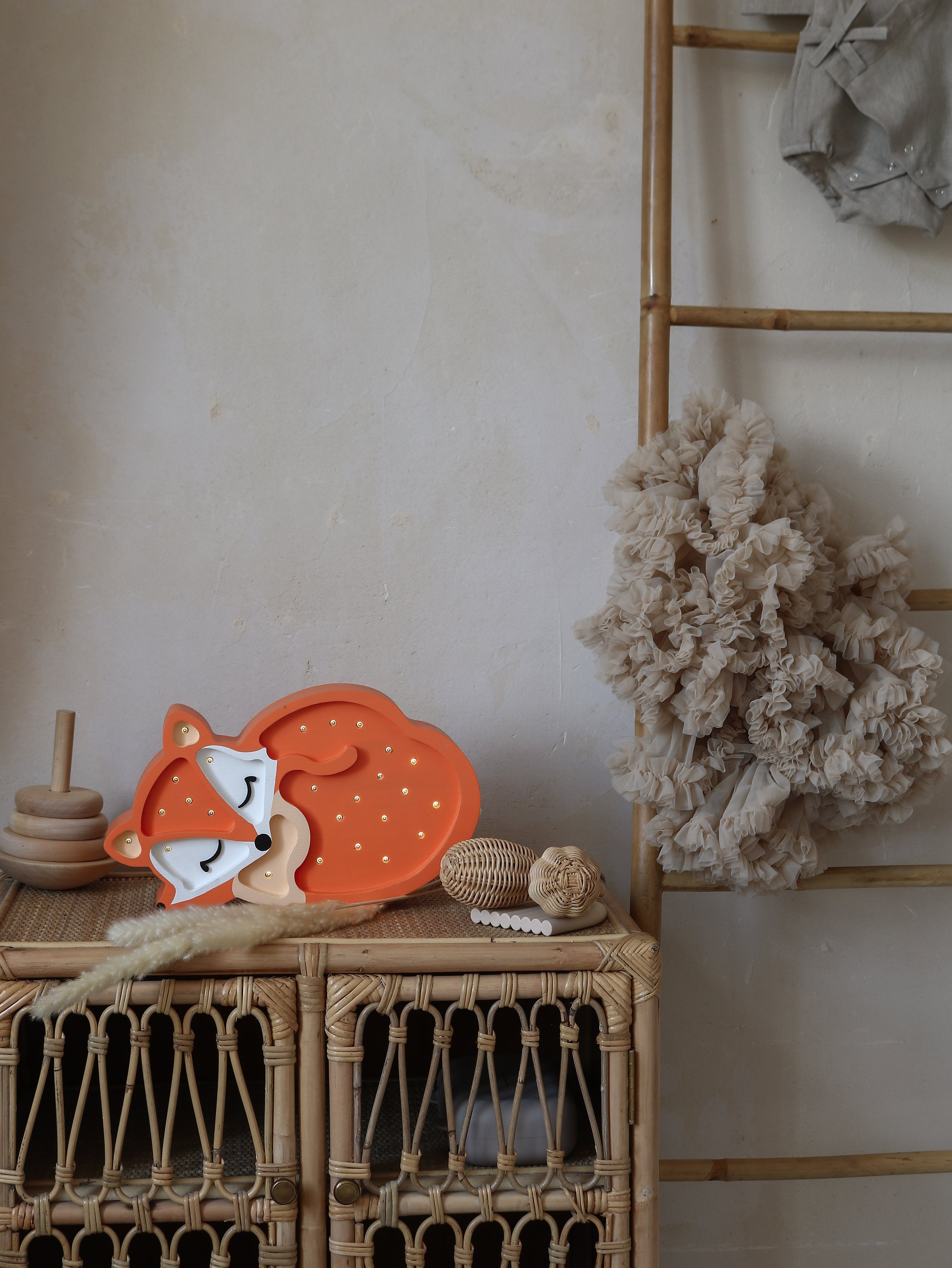 Little Lights Baby Fox Lamp