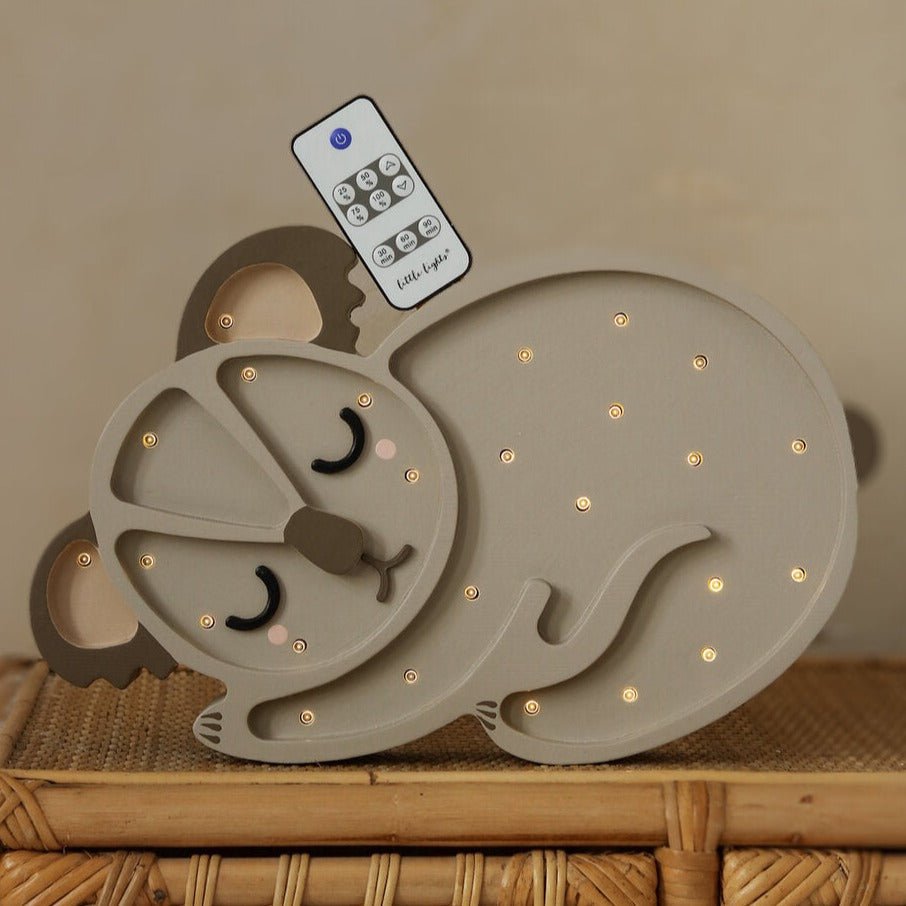 Little Lights Koala Bear Lamp - Blissfully Lavender BoutiqueLittle Lights US