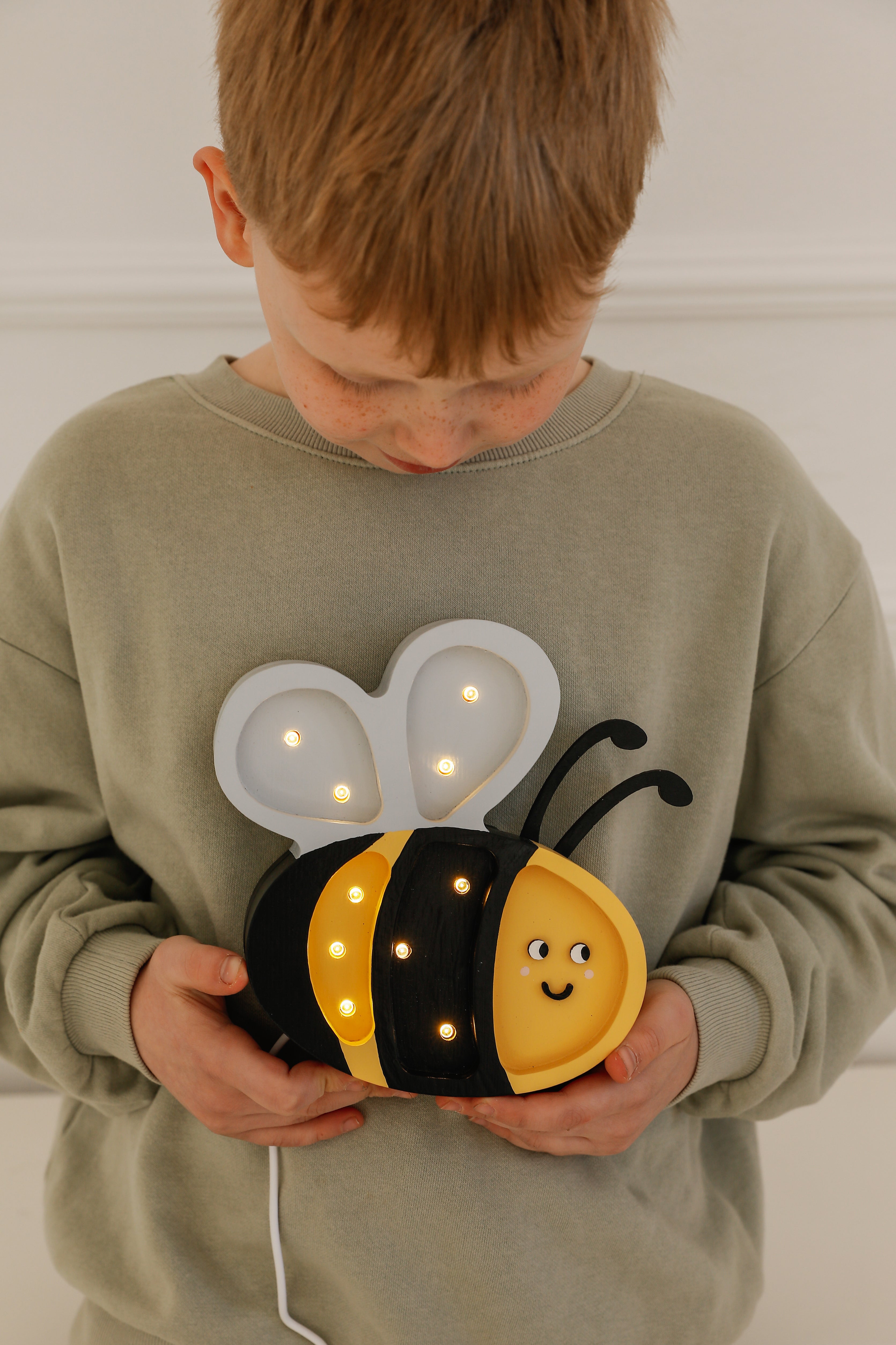 Little Lights Mini Happy Bee Lamp