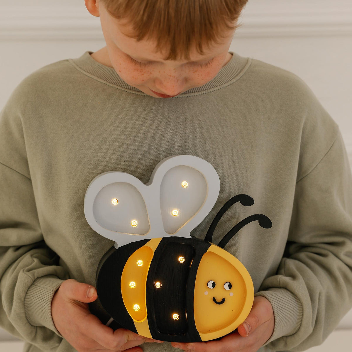 Little Lights Mini Happy Bee Lamp