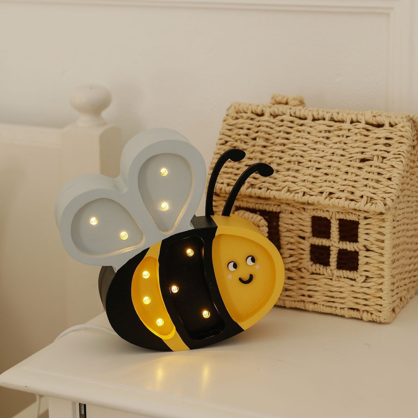 Little Lights Mini Happy Bee Lamp