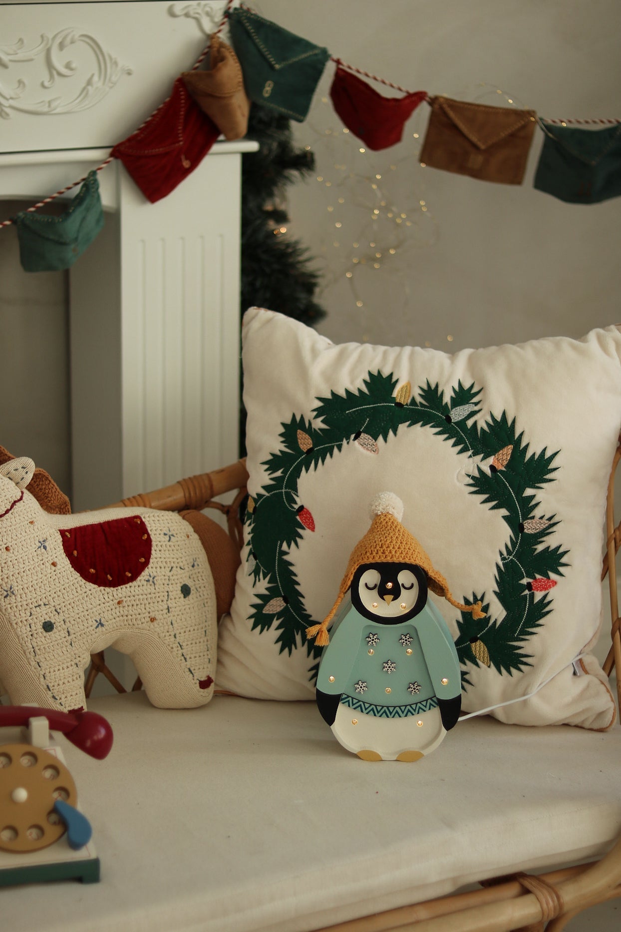 Little Lights Mini Holiday Penguin Lamp ~ Limited Edition