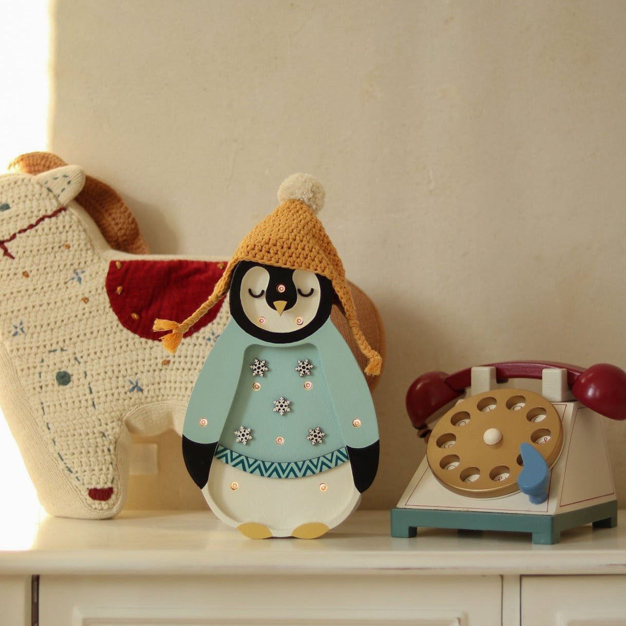Little Lights Mini Holiday Penguin Lamp ~ Limited Edition - Blissfully Lavender BoutiqueLittle Lights US