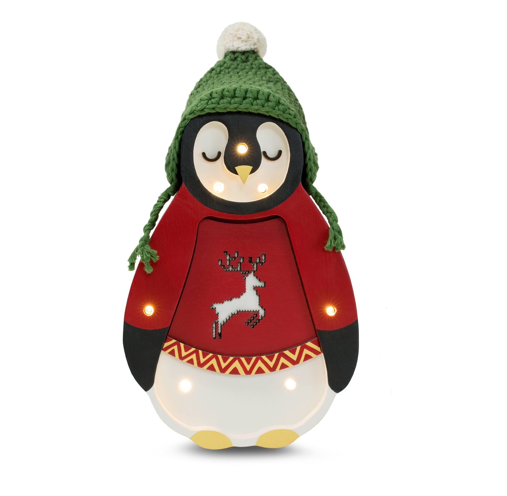 Little Lights Mini Holiday Penguin Lamp ~ Limited Edition - Blissfully Lavender BoutiqueLittle Lights US
