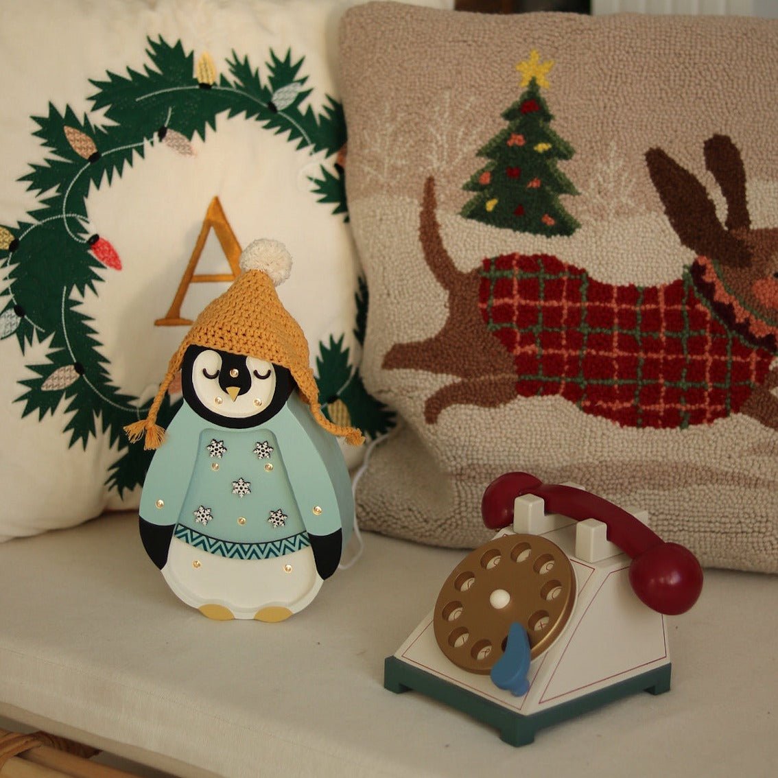 Little Lights Mini Holiday Penguin Lamp ~ Limited Edition - Blissfully Lavender BoutiqueLittle Lights US
