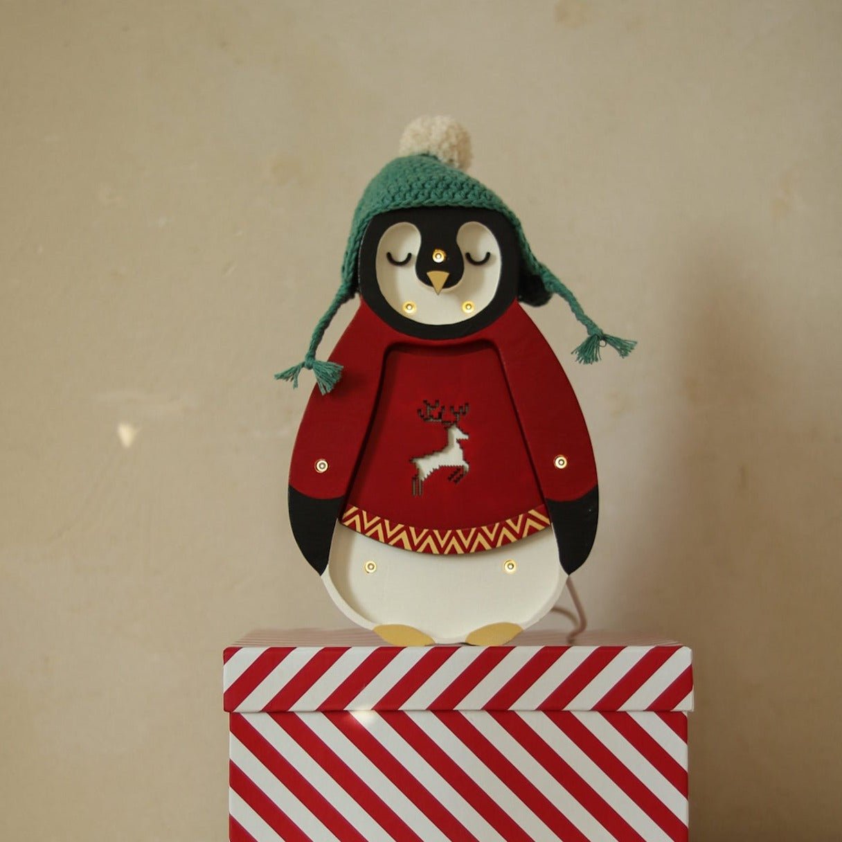 Little Lights Mini Holiday Penguin Lamp ~ Limited Edition - Blissfully Lavender BoutiqueLittle Lights US