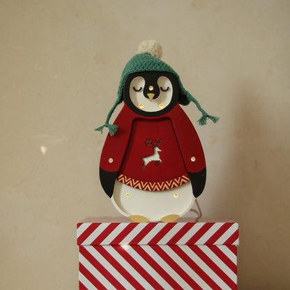 Little Lights Mini Holiday Penguin Lamp ~ Limited Edition - Blissfully Lavender BoutiqueLittle Lights US