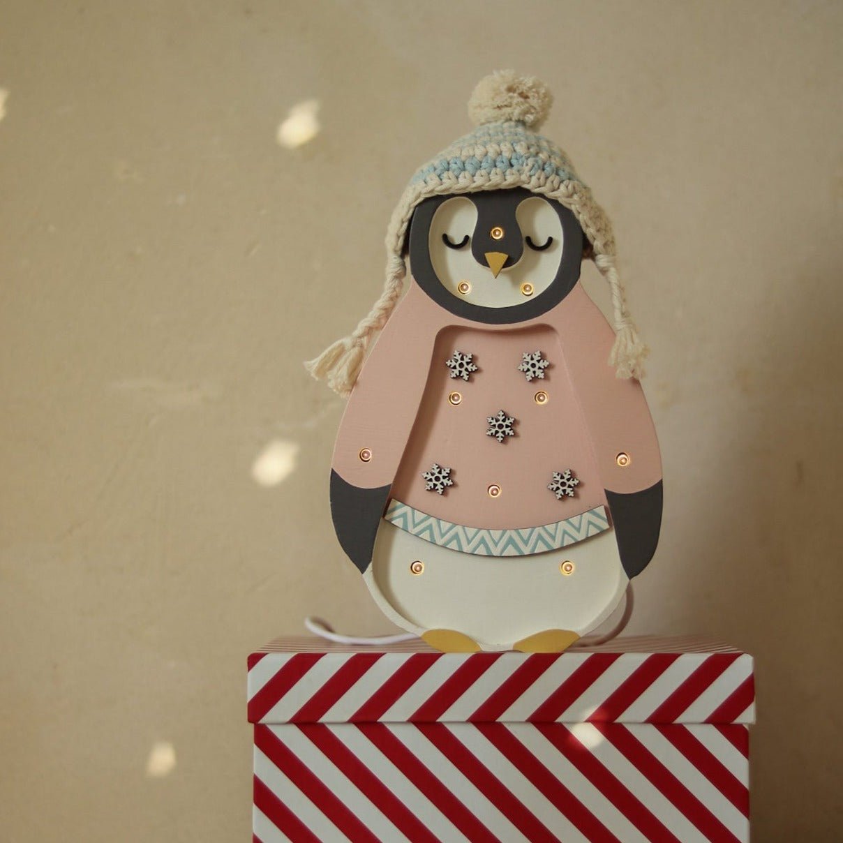 Little Lights Mini Holiday Penguin Lamp ~ Limited Edition - Blissfully Lavender BoutiqueLittle Lights US