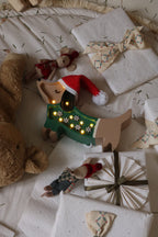 Little Lights Mini Holiday Puppy Lamp (Limited Edition)
