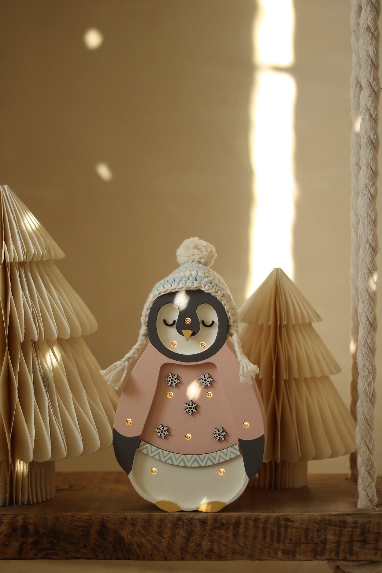 Little Lights Mini Holiday Penguin Lamp ~ Limited Edition