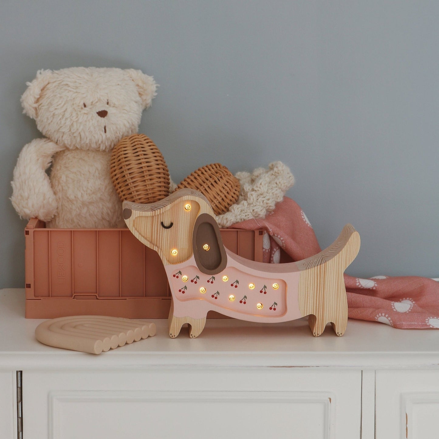 Little Lights Mini Puppy Lamp - Blissfully Lavender BoutiqueLittle Lights US