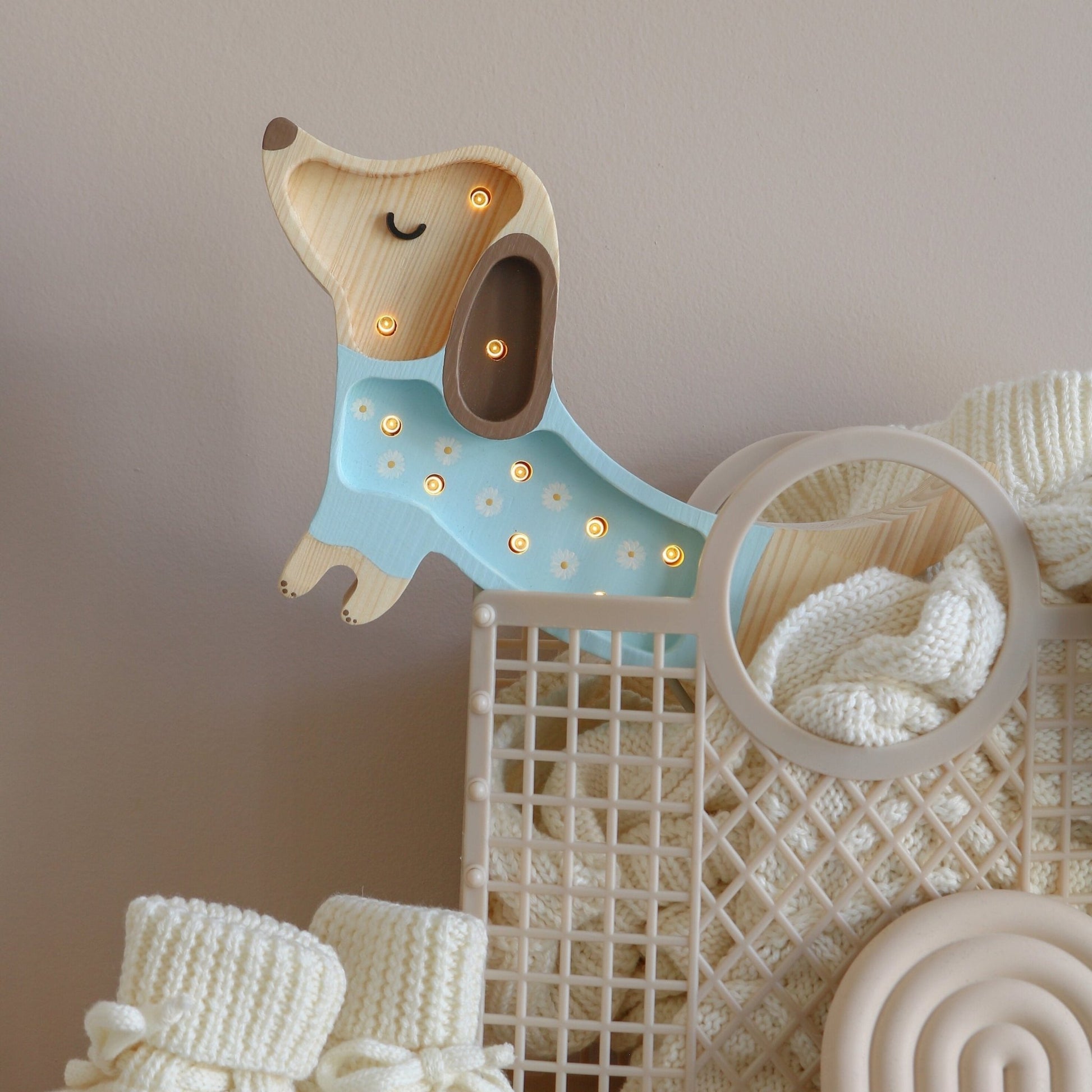 Little Lights Mini Puppy Lamp - Blissfully Lavender BoutiqueLittle Lights US