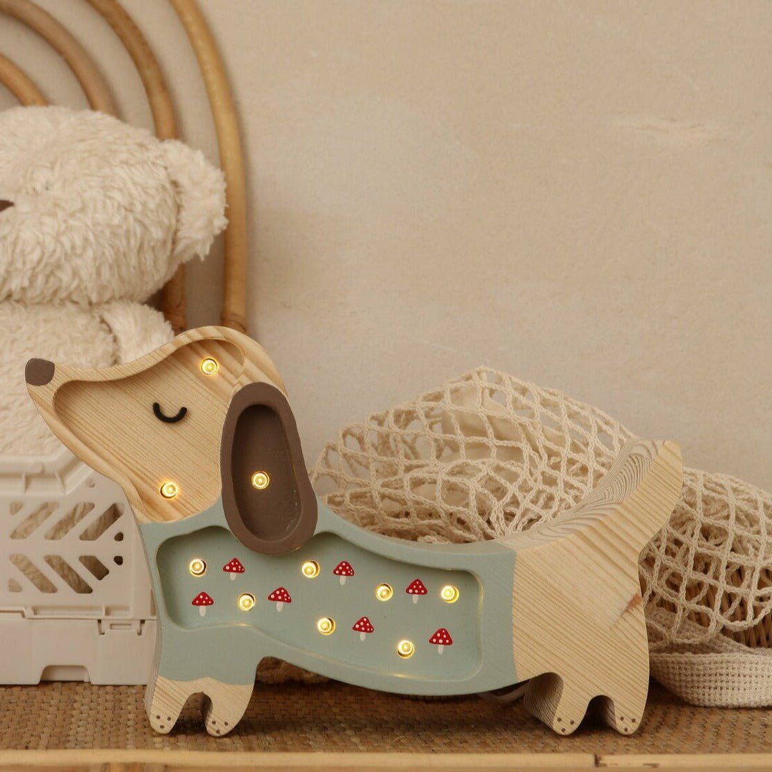 Little Lights Mini Puppy Lamp - Blissfully Lavender BoutiqueLittle Lights US