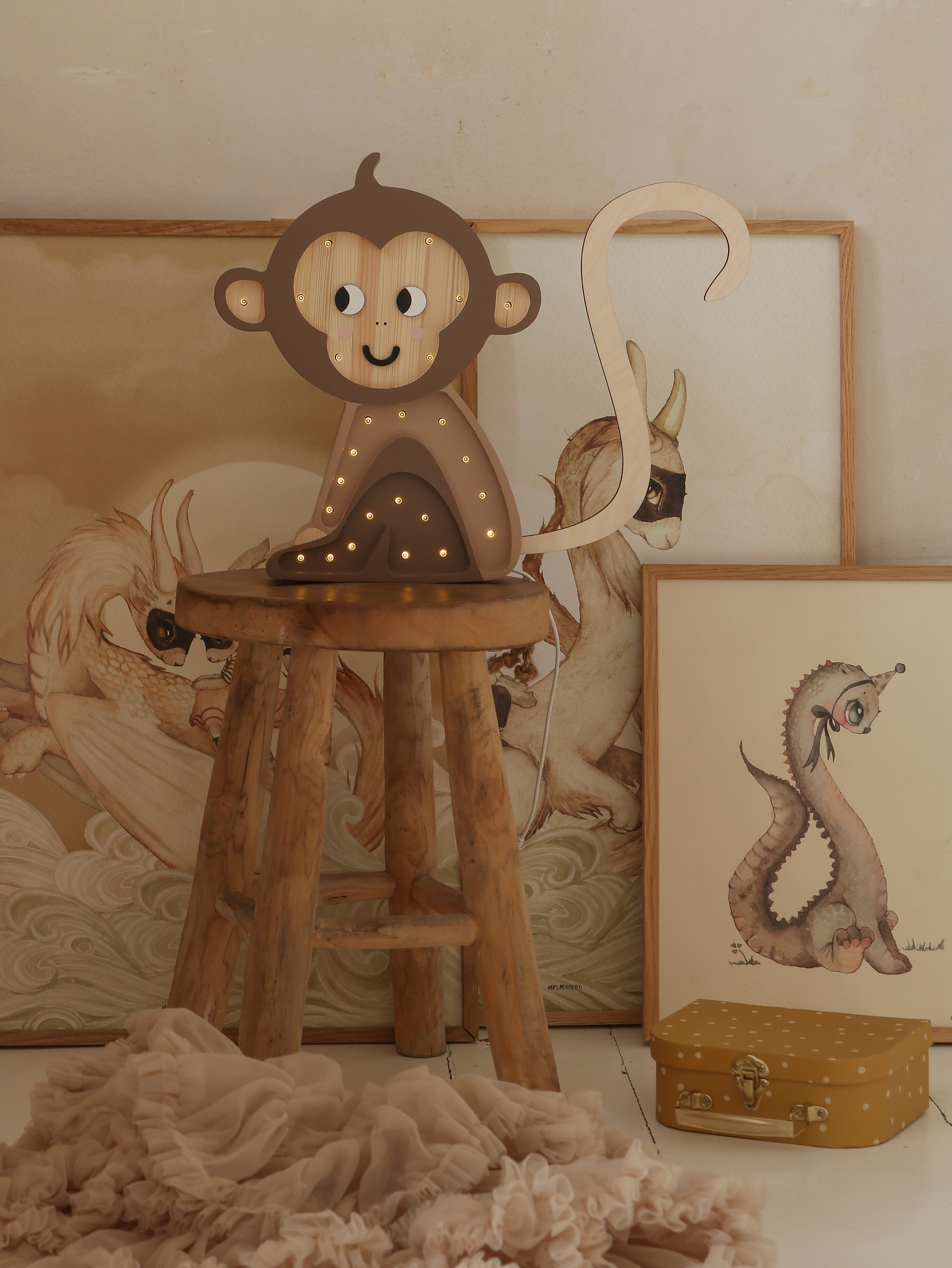 Little Lights Monkey Lamp