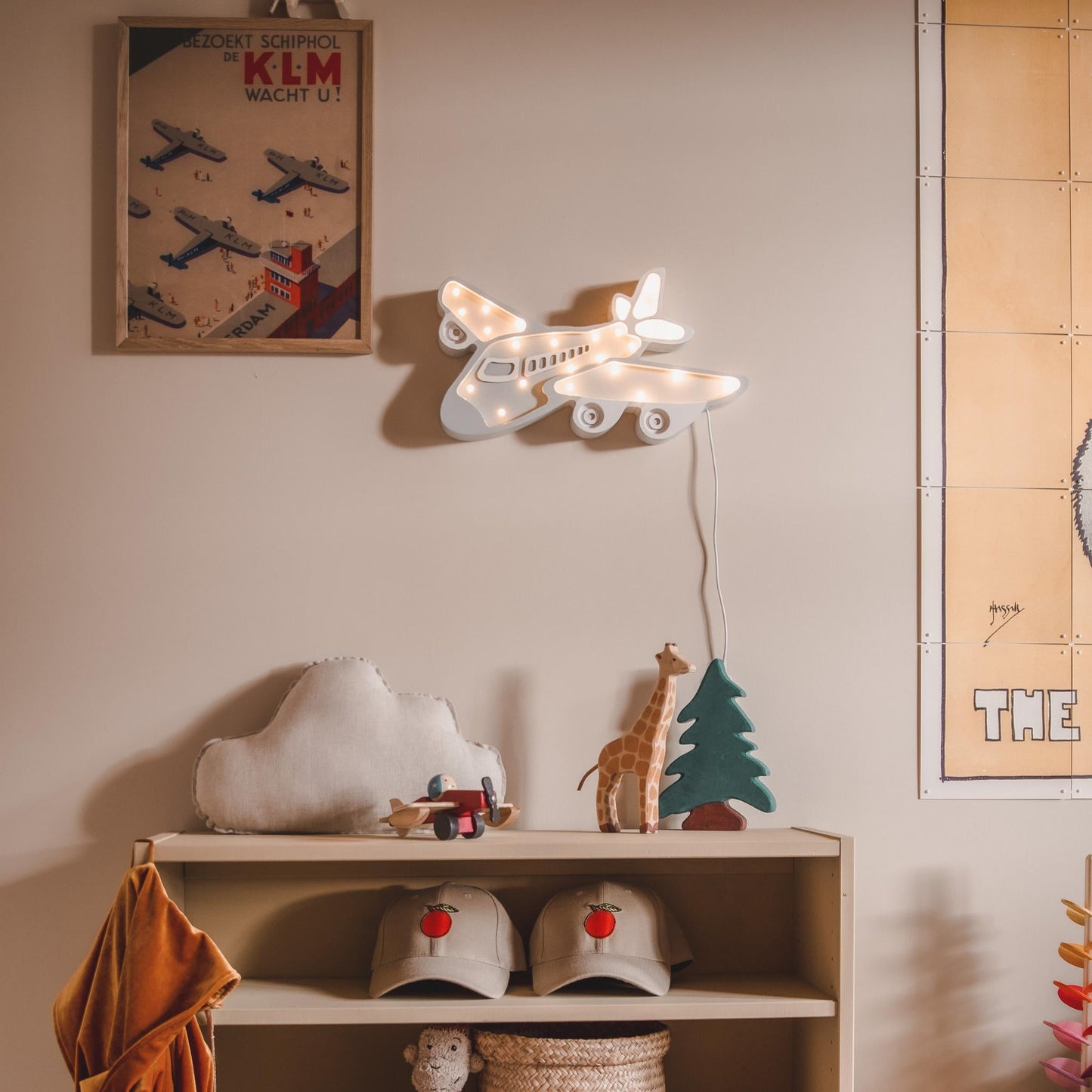 Little Lights Airplane Lamp