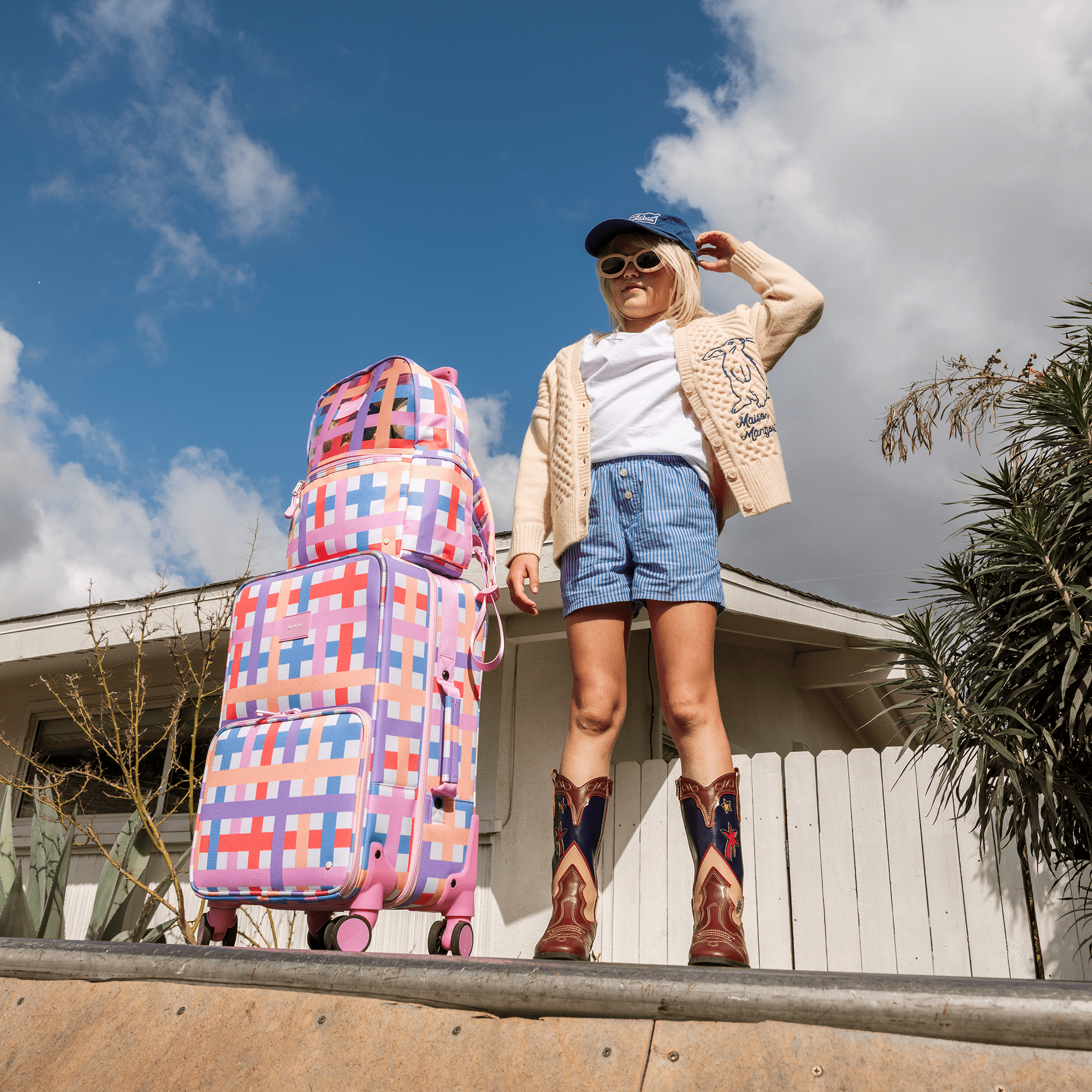 Logan Carry - On Suitcase - Blissfully Lavender BoutiqueSTATE Bags