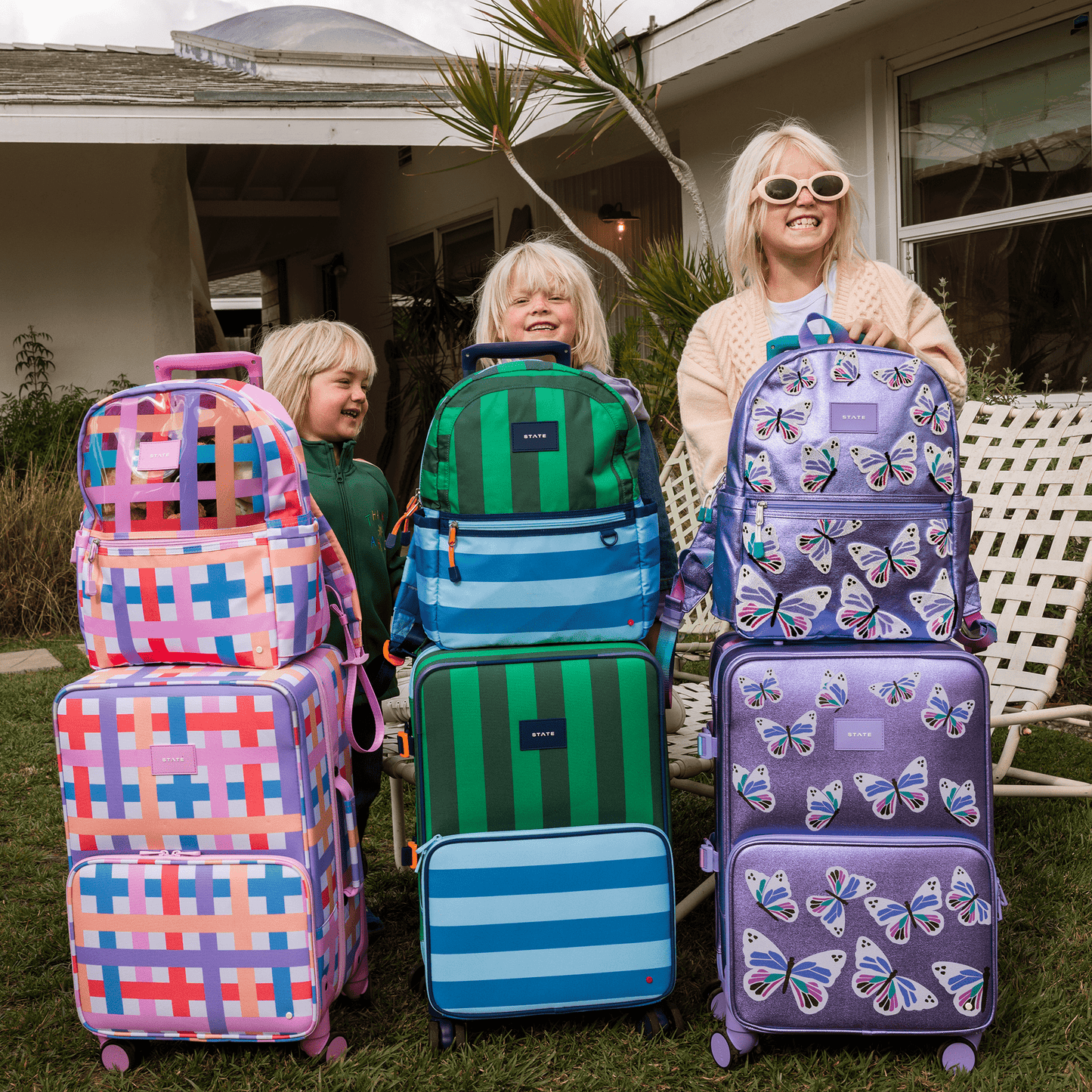 Logan Carry - On Suitcase - Blissfully Lavender BoutiqueSTATE Bags