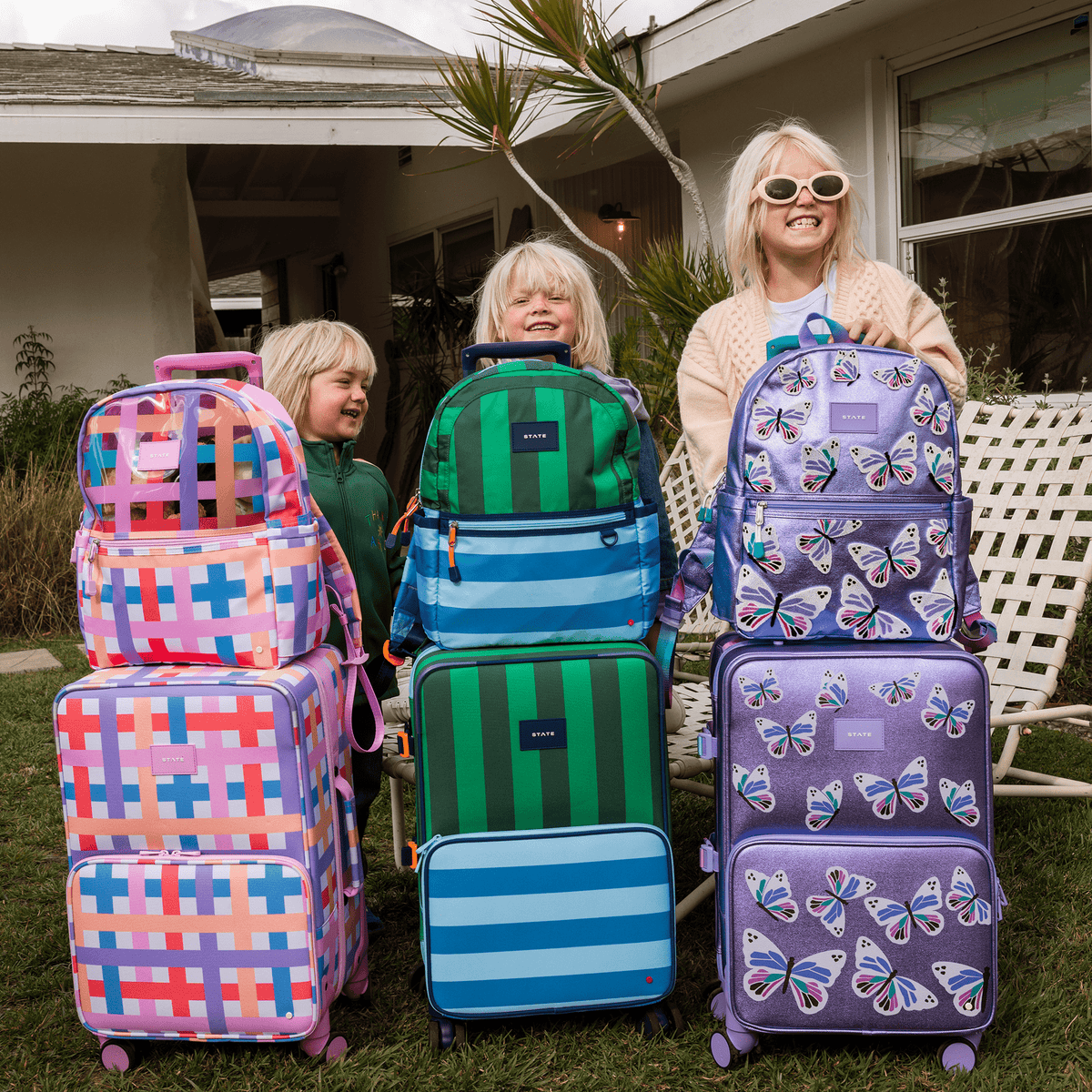 Logan Carry - On Suitcase - Blissfully Lavender BoutiqueSTATE Bags