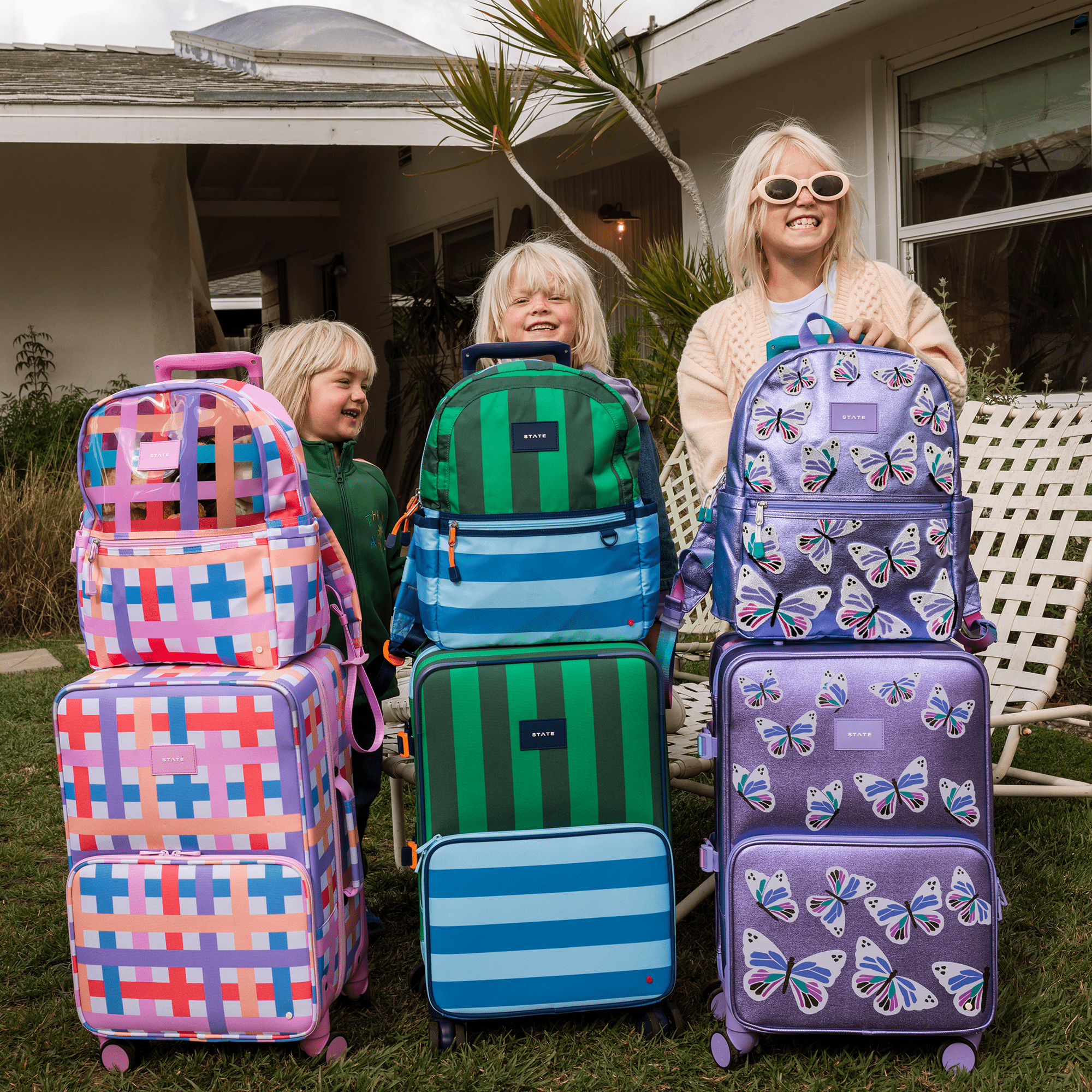 Logan Carry - On Suitcase - Blissfully Lavender BoutiqueSTATE Bags