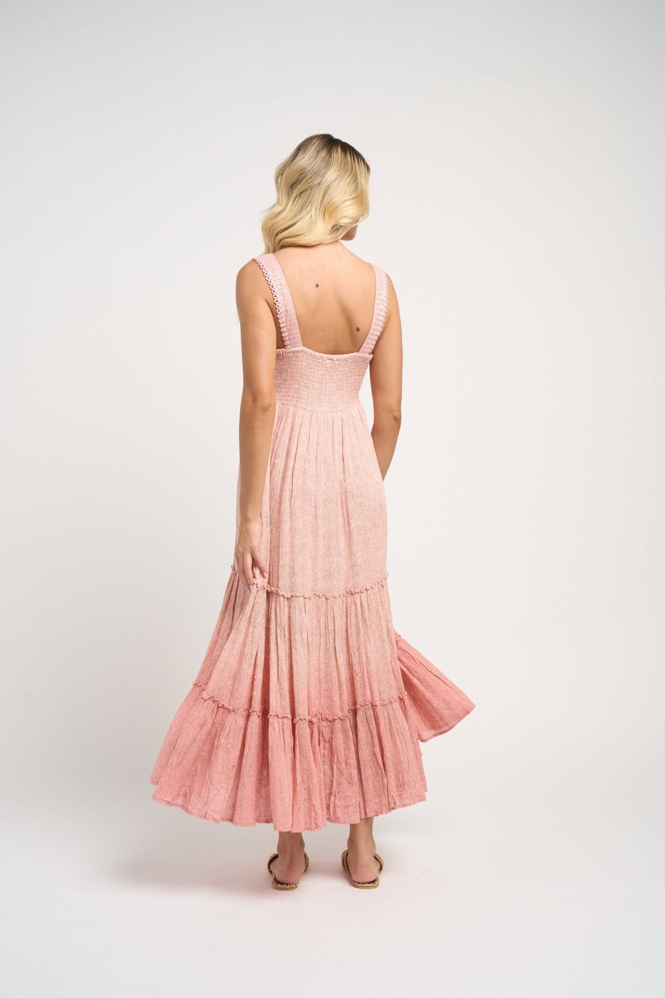 Lotus Dress Pink - Blissfully Lavender BoutiqueGuadalupe Design