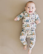 Boys Lounge Set | Construction Trucks