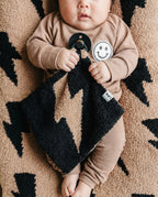 Lightning Bolt Plush Lovey | Mocha
