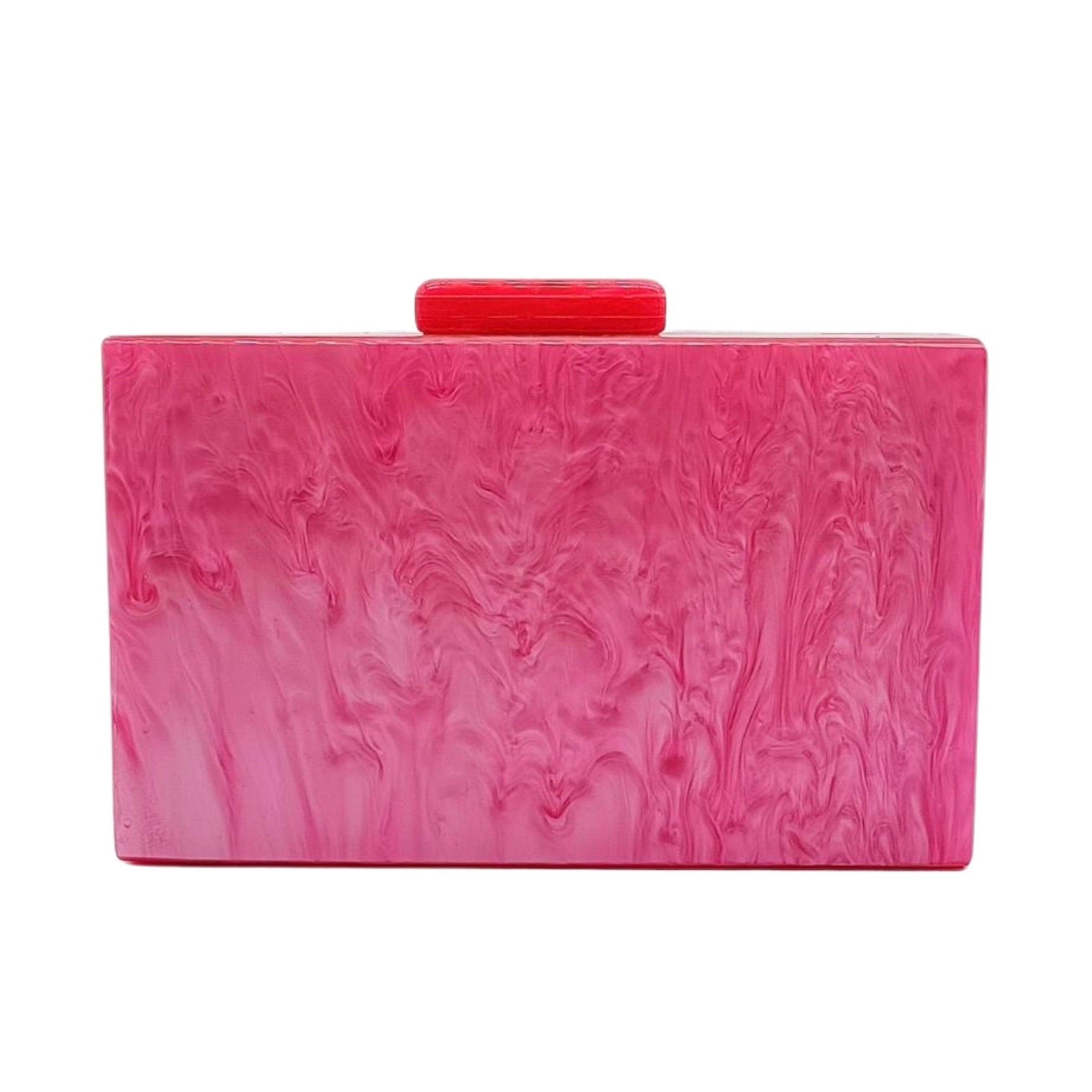 Lucy Clutch - Hot Pink