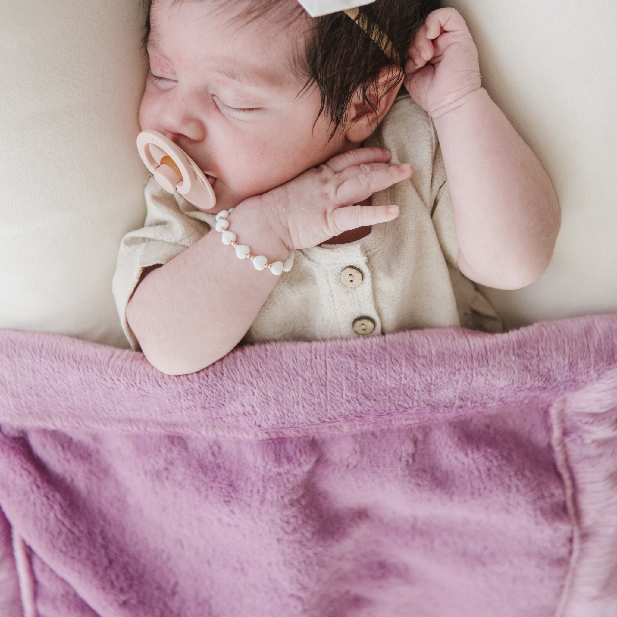 Lush Mini Blanket - Blissfully Lavender BoutiqueSaranoni