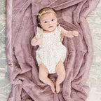 Lush Receiving Blanket - Blissfully Lavender BoutiqueSaranoni