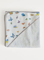 Madame Butterfly Hooded Bath Towel - Blissfully Lavender BoutiqueTimo & Violet