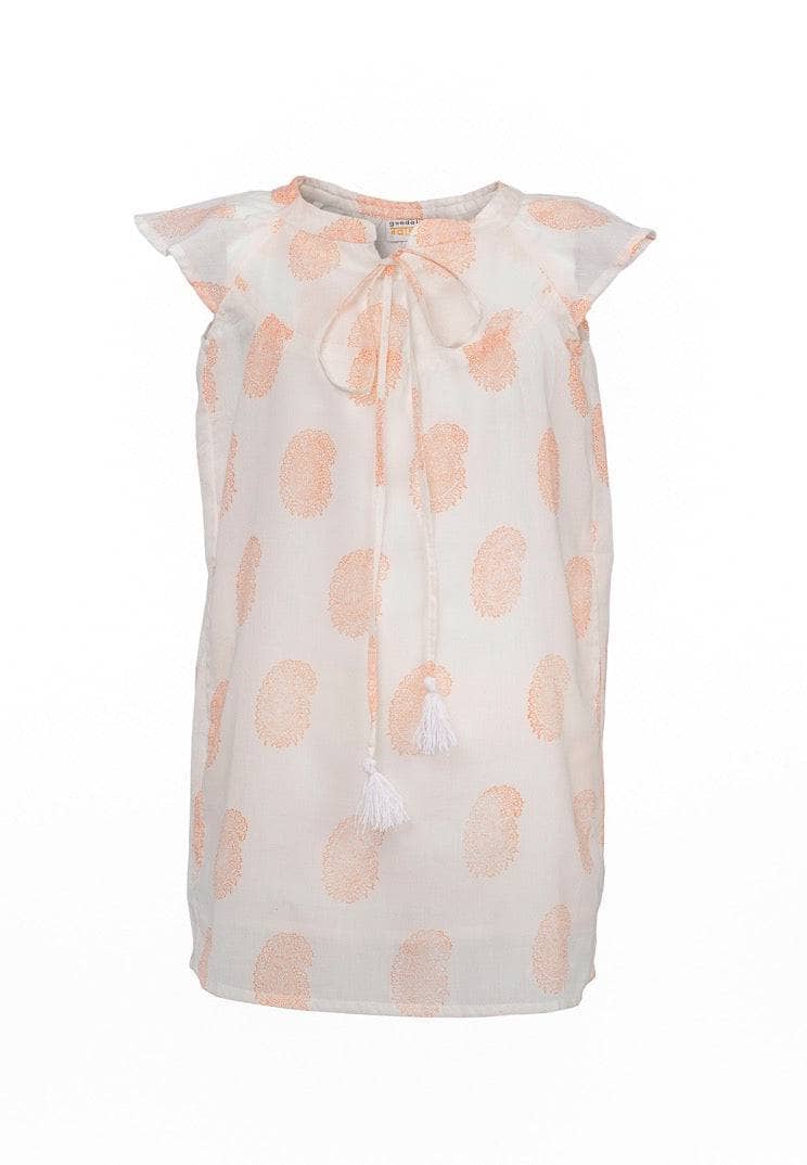 Maria Sleeve Dress Orange - Blissfully Lavender BoutiqueGuadalupe Design