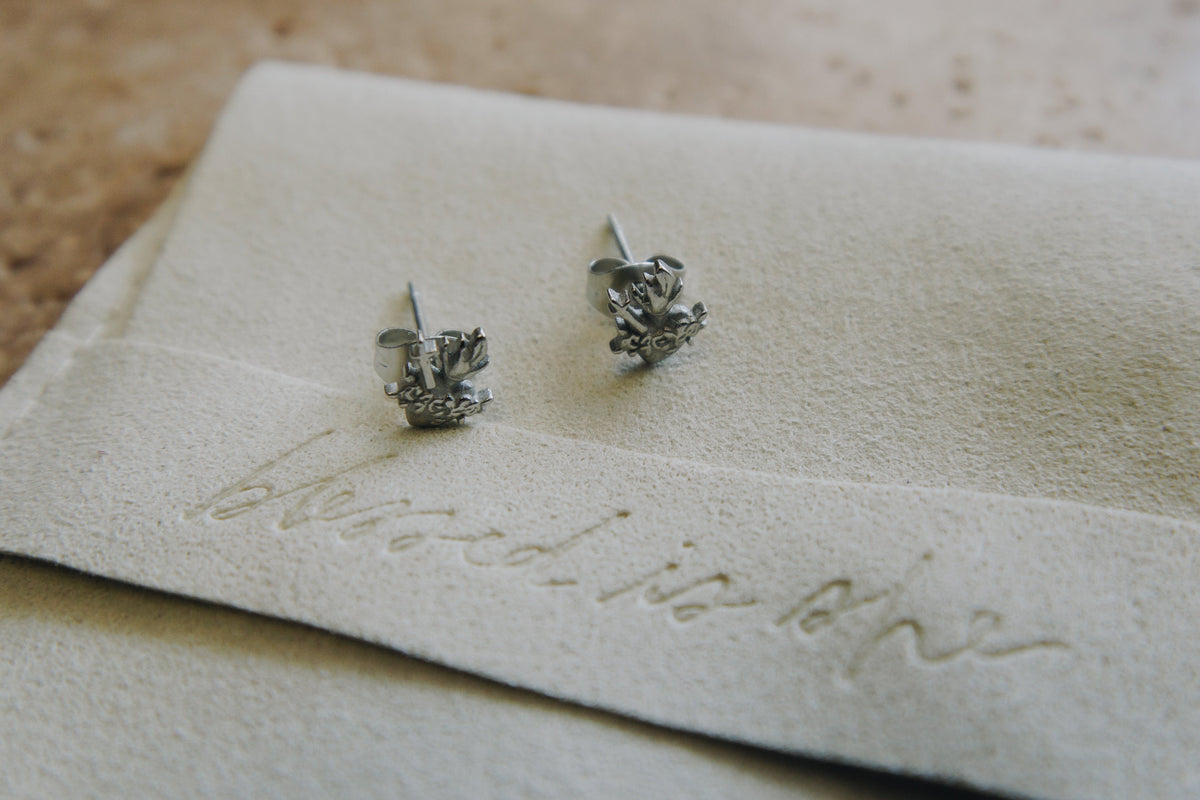 Immaculate Heart of Mary Stud Earrings | A Reminder of Our Lady’s Love
