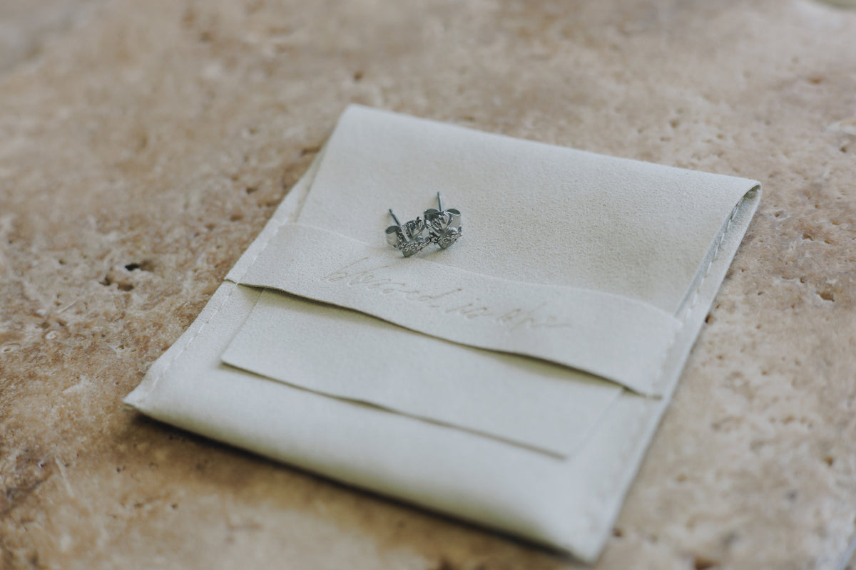 Immaculate Heart of Mary Stud Earrings | A Reminder of Our Lady’s Love