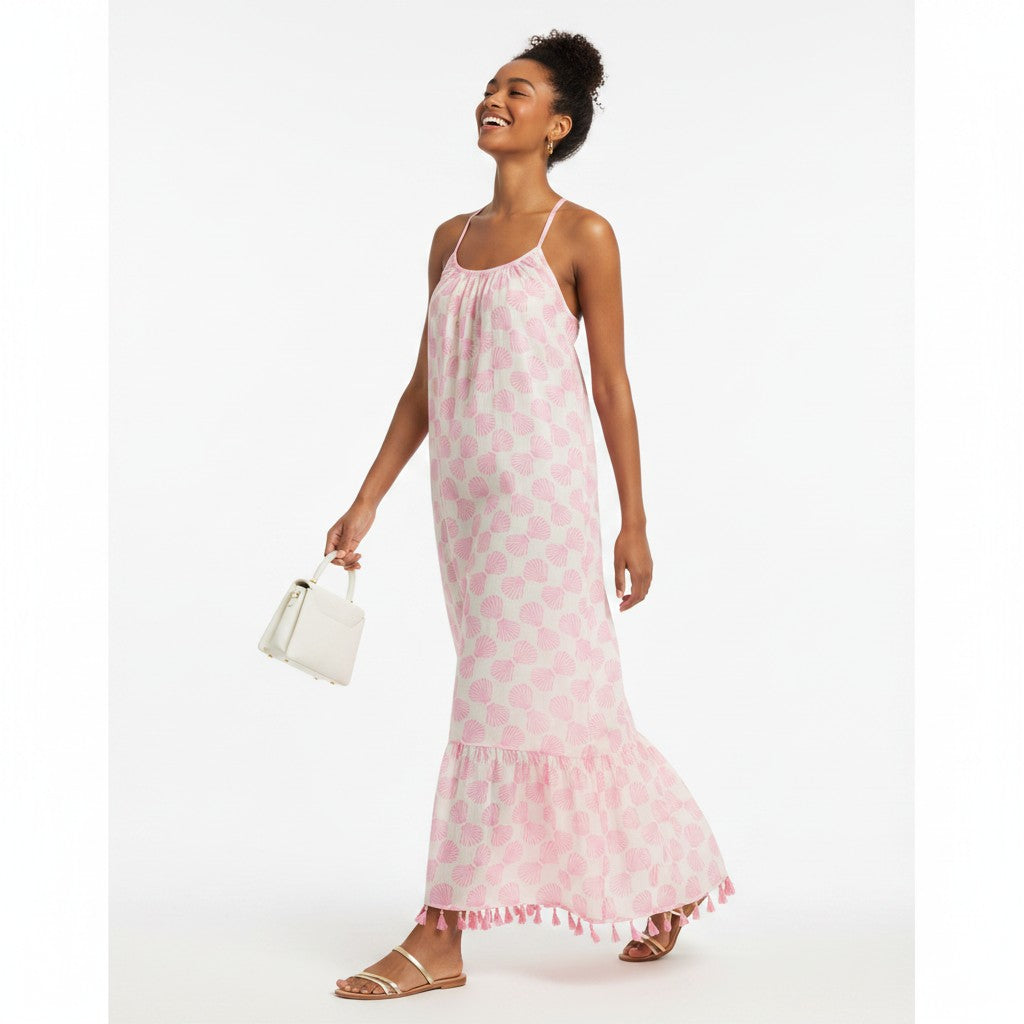 Chantal Women's Sundress Shell Beach Pink