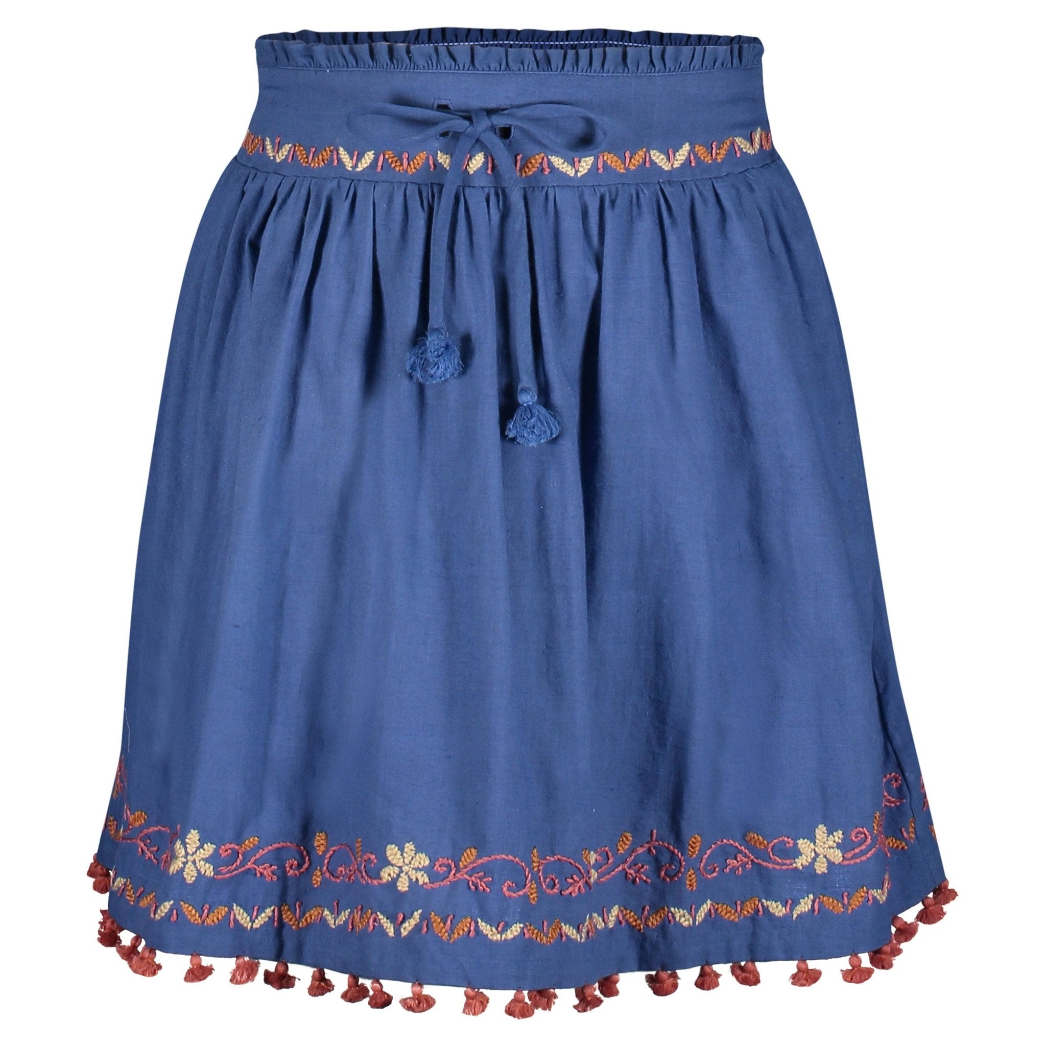 Micaela Blue Skirt - Blissfully Lavender BoutiqueGuadalupe Design