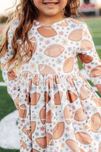 Long Sleeve Pocket Twirl Dress