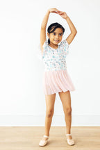 Twinkle Toes Short Sleeve Twirl Leotard