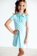 Bluebird Short Sleeve Polo Dress