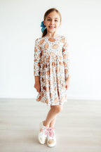 Long Sleeve Pocket Twirl Dress