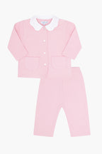 Vermont Pima Cotton Baby Collared Set
