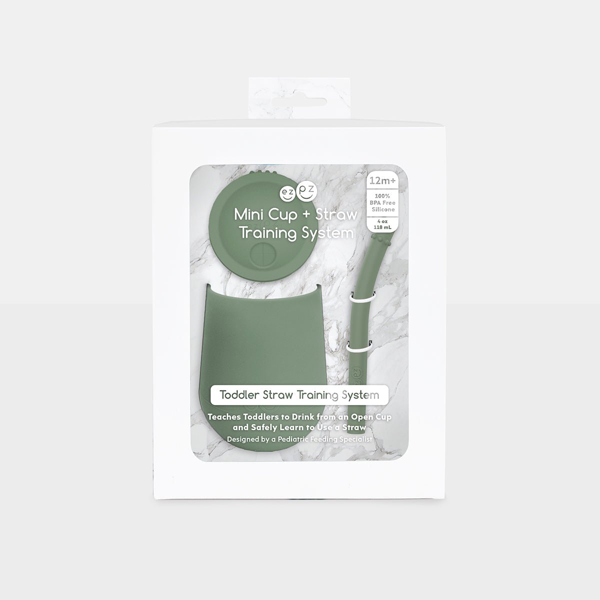 Mini Cup + Straw Training System - Blissfully Lavender Boutiqueezpz