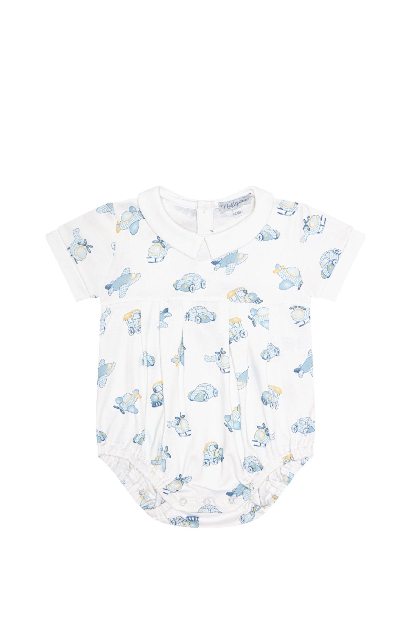 Mini Voyages Pima Cotton Bubble Romper - Blissfully Lavender BoutiqueNella Pima